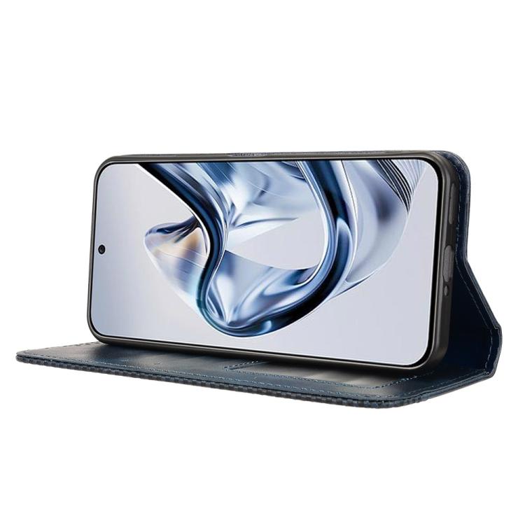 For ZTE nubia Air Magnetic Buckle Retro Texture Leather Phone Case