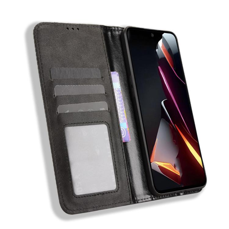 For ZTE nubia Neo 2 Magnetic Buckle Retro Texture Leather Phone Case