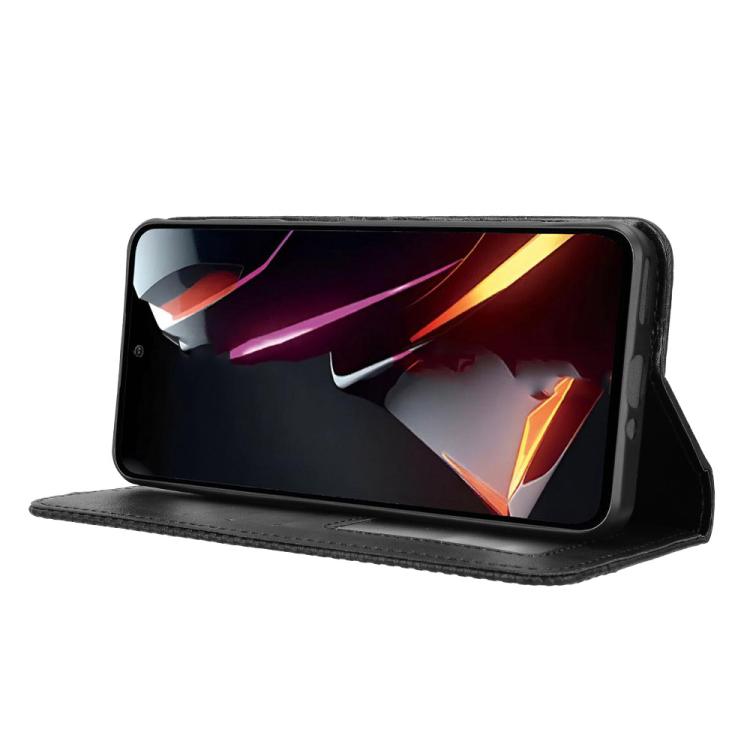For ZTE nubia Neo 2 Magnetic Buckle Retro Texture Leather Phone Case