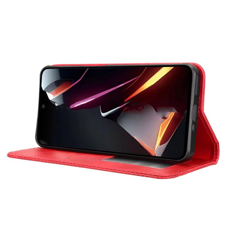 For ZTE nubia Neo 2 Magnetic Buckle Retro Texture Leather Phone Case