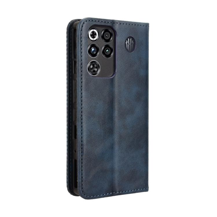 For ZTE nubia RedMagic 11 Pro / 11 Pro+ Magnetic Buckle Retro Texture Leather Phone Case