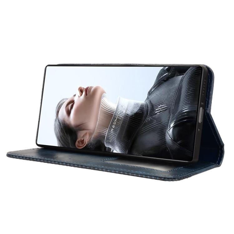 For ZTE nubia RedMagic 11 Pro / 11 Pro+ Magnetic Buckle Retro Texture Leather Phone Case
