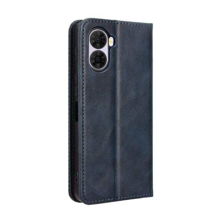 For ZTE nubia S2 504ZT Magnetic Buckle Retro Texture Leather Phone Case