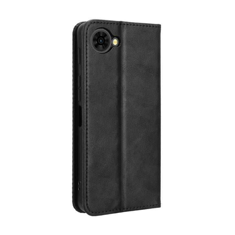For ZTE nubia S2e / S2R / S2 Lite Magnetic Buckle Retro Texture Leather Phone Case