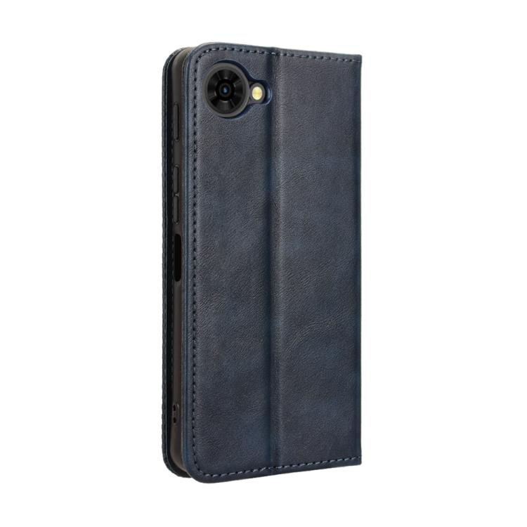 For ZTE nubia S2e / S2R / S2 Lite Magnetic Buckle Retro Texture Leather Phone Case