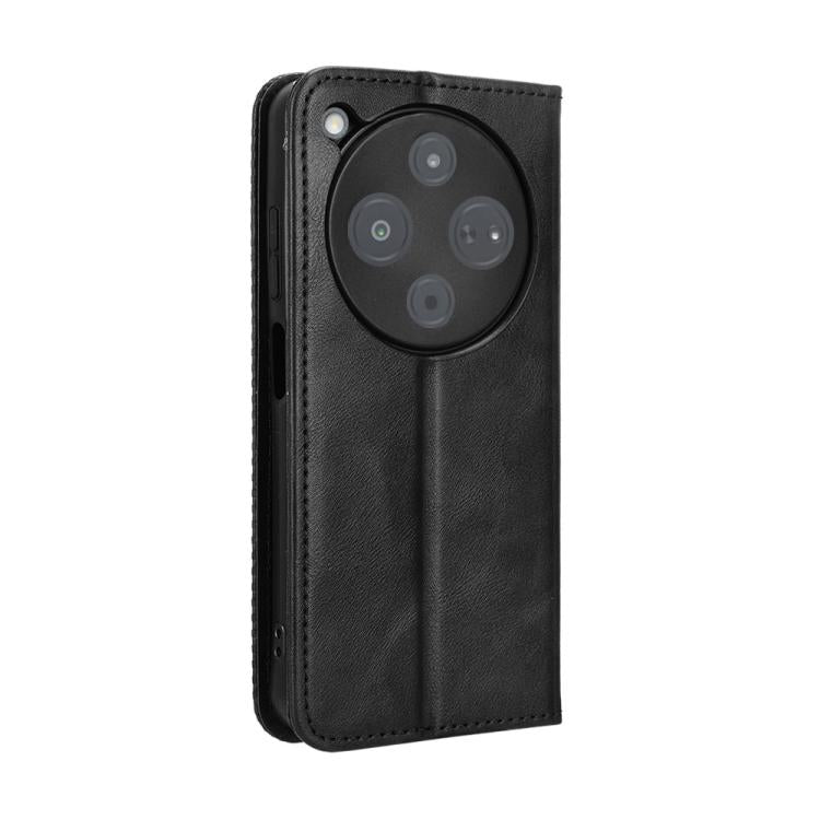 For ZTE nubia P9 Pro 5G / Optus X Pro 2 5G Magnetic Buckle Retro Texture Leather Phone Case