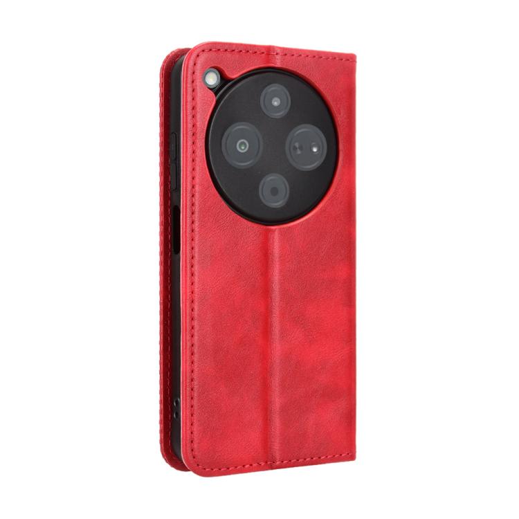 For ZTE nubia P9 Pro 5G / Optus X Pro 2 5G Magnetic Buckle Retro Texture Leather Phone Case