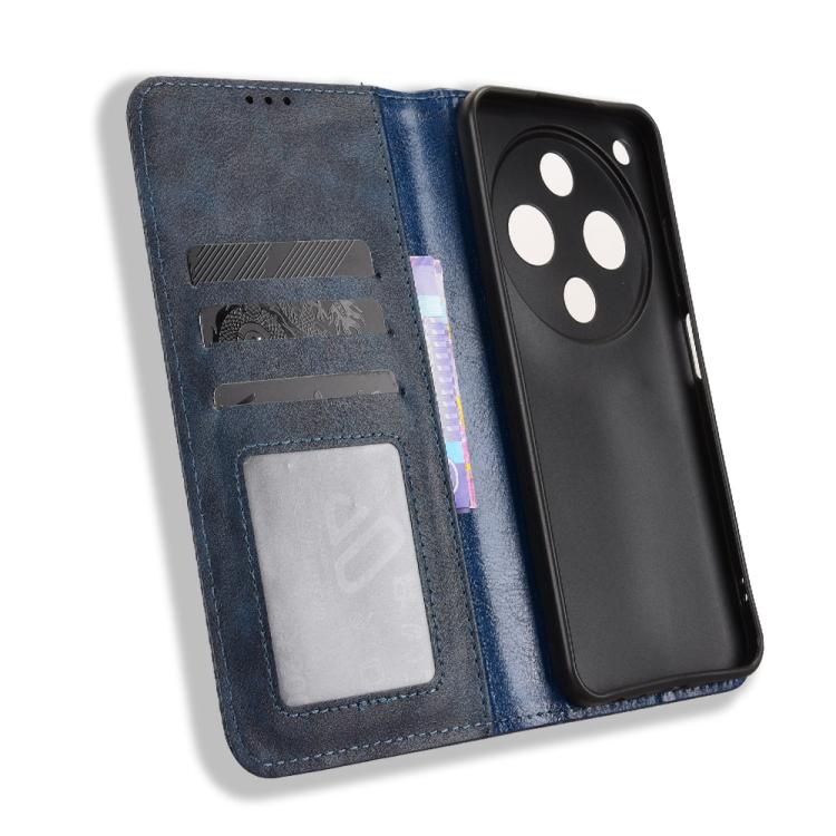 For ZTE nubia P9 Pro 5G / Optus X Pro 2 5G Magnetic Buckle Retro Texture Leather Phone Case