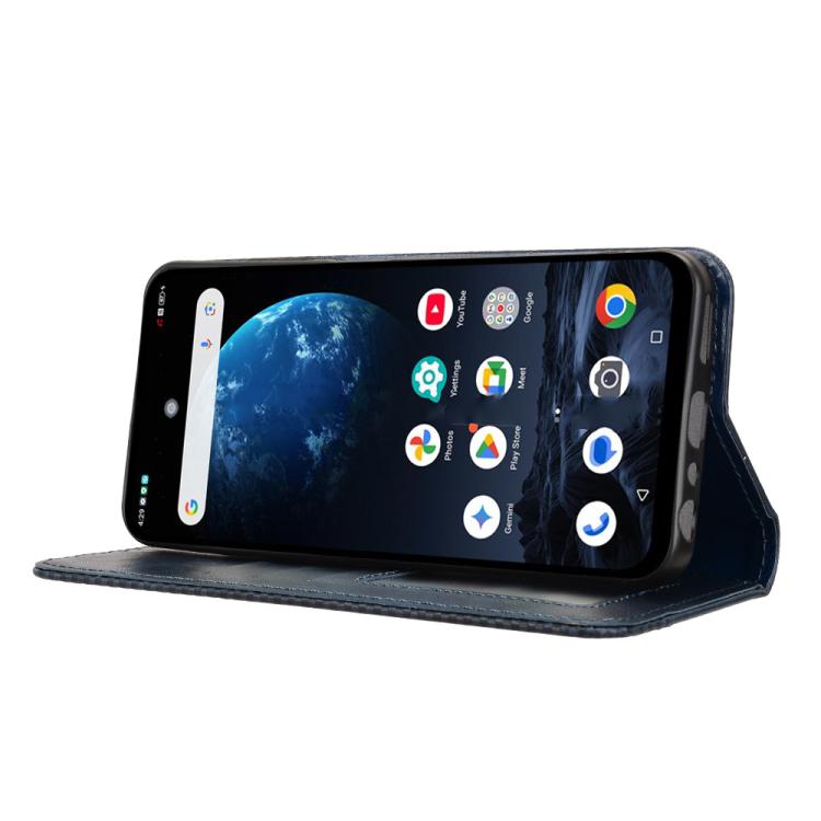 For ZTE nubia P9 Pro 5G / Optus X Pro 2 5G Magnetic Buckle Retro Texture Leather Phone Case
