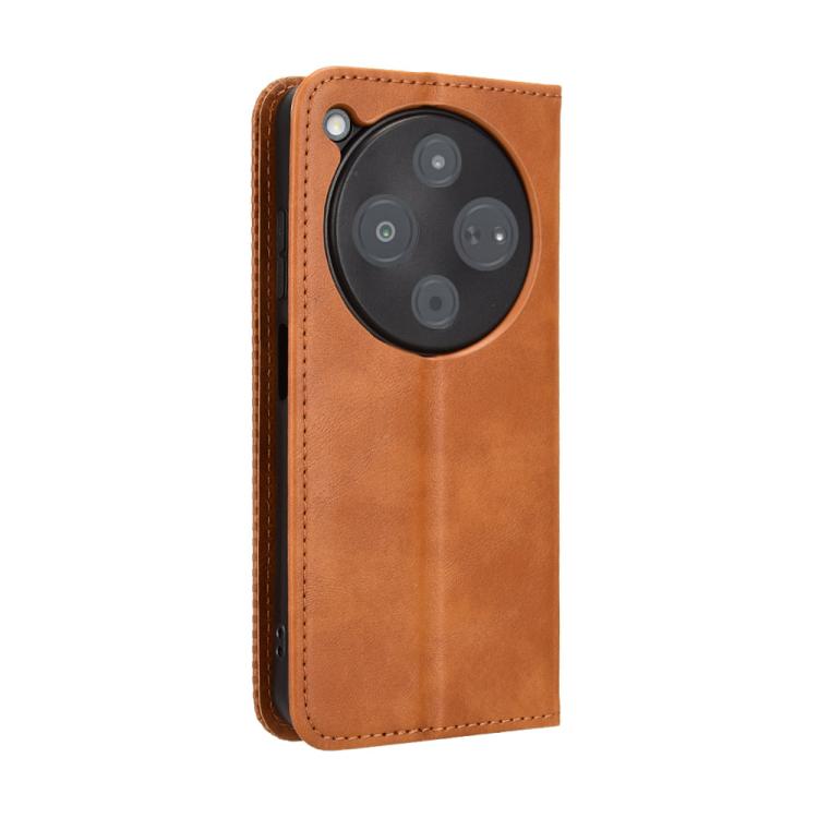 For ZTE nubia P9 Pro 5G / Optus X Pro 2 5G Magnetic Buckle Retro Texture Leather Phone Case