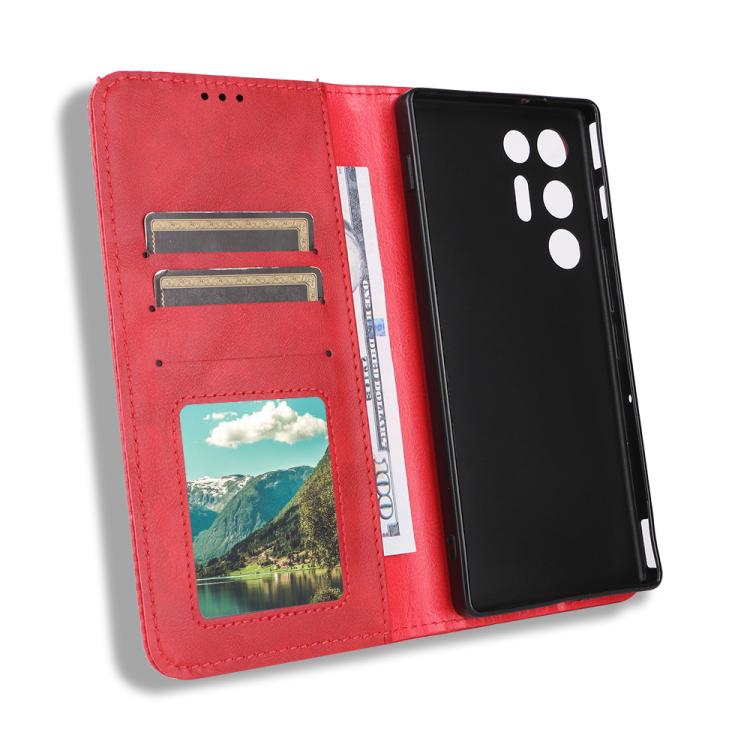 For ZTE nubia RedMagic 11 Air Magnetic Buckle Retro Texture Leather Phone Case