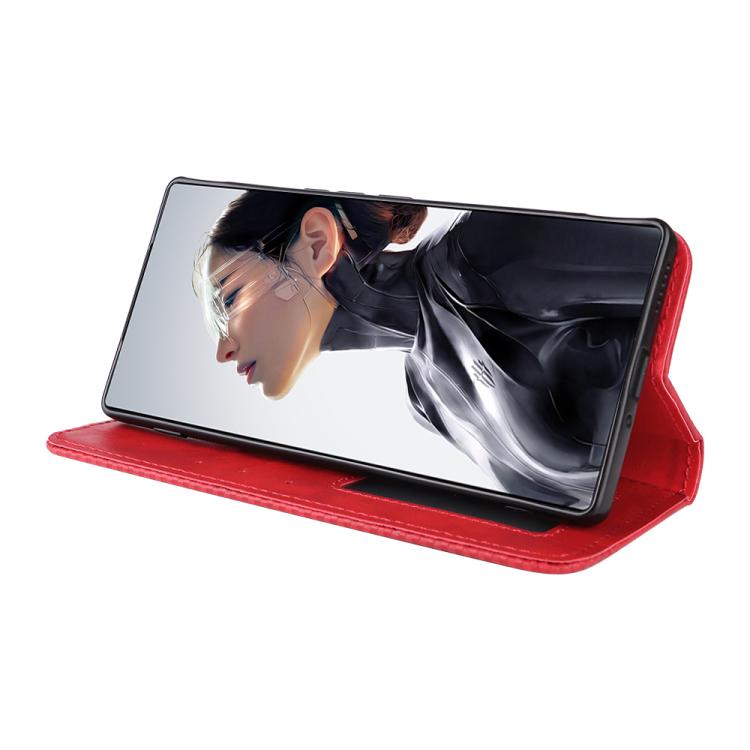 For ZTE nubia RedMagic 11 Air Magnetic Buckle Retro Texture Leather Phone Case