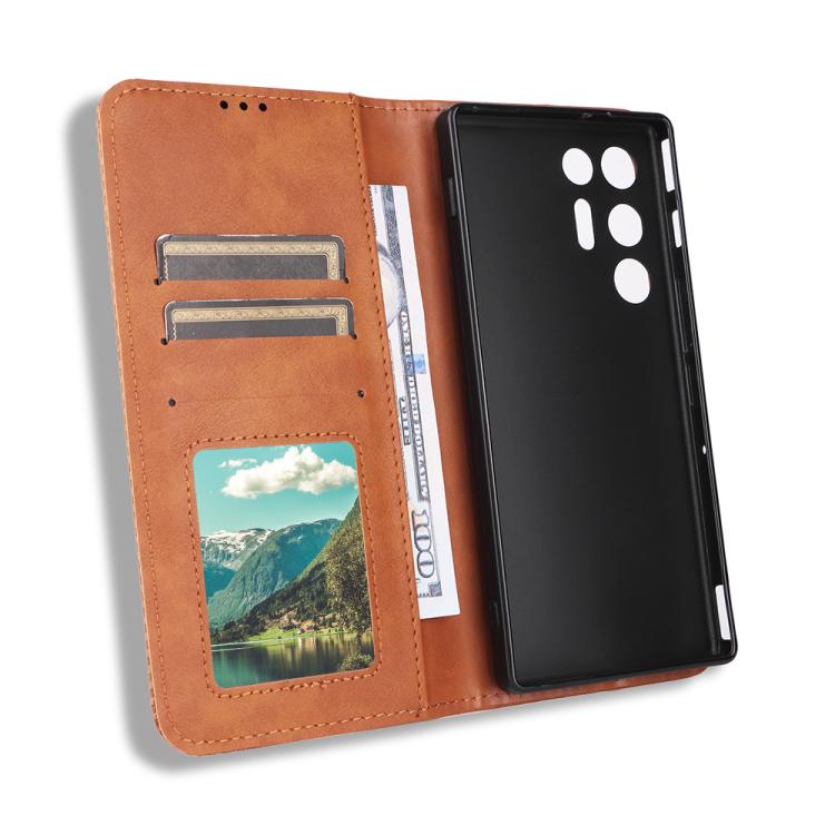 For ZTE nubia RedMagic 11 Air Magnetic Buckle Retro Texture Leather Phone Case