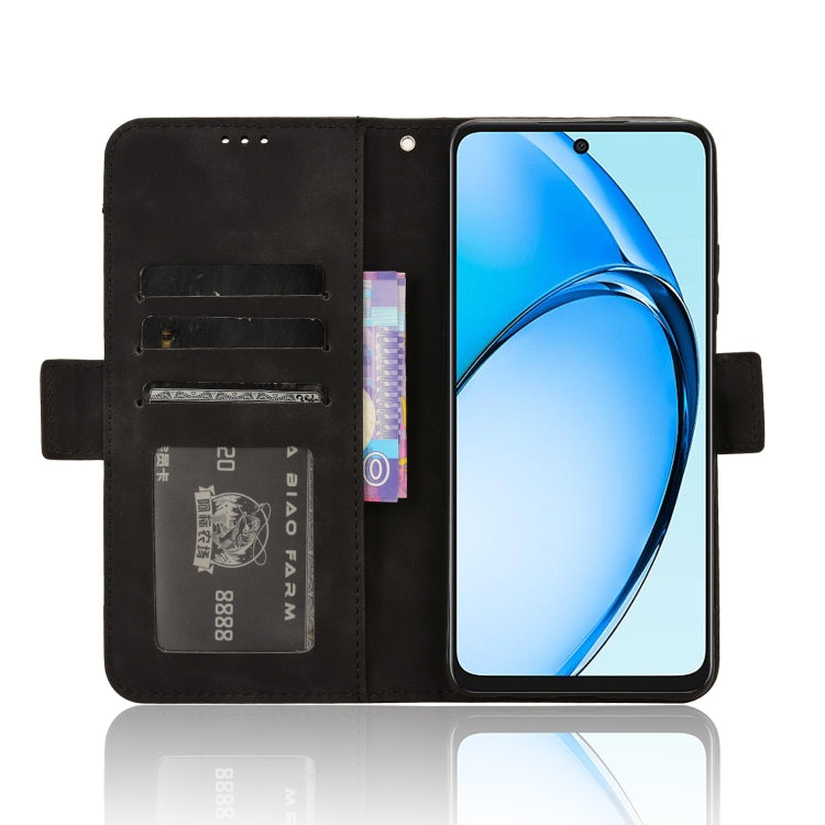 For OPPO A60 4G Skin Feel Calf Texture Card Slots Leather Phone Case