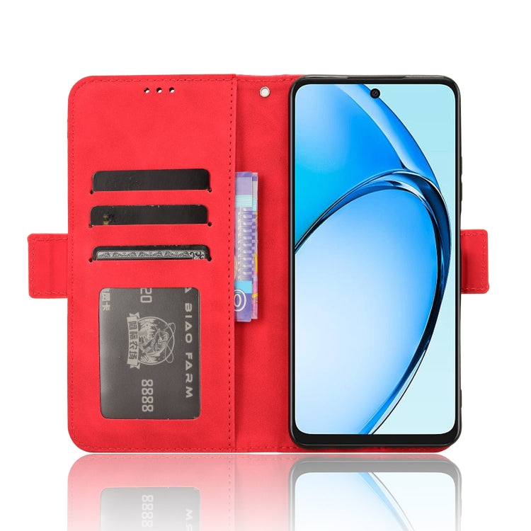 For OPPO A60 4G Skin Feel Calf Texture Card Slots Leather Phone Case