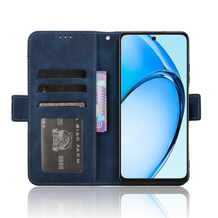For OPPO A60 4G Skin Feel Calf Texture Card Slots Leather Phone Case