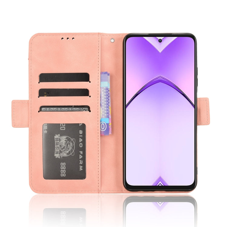 For OPPO A3 Pro 5G Global Skin Feel Calf Texture Card Slots Leather Phone Case
