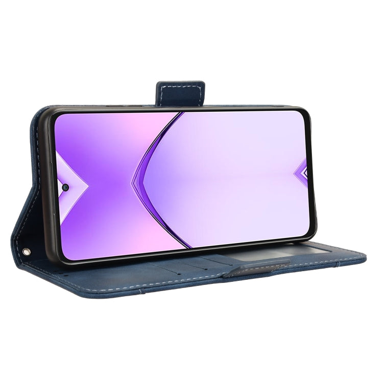 For OPPO A3 Pro 5G Global Skin Feel Calf Texture Card Slots Leather Phone Case