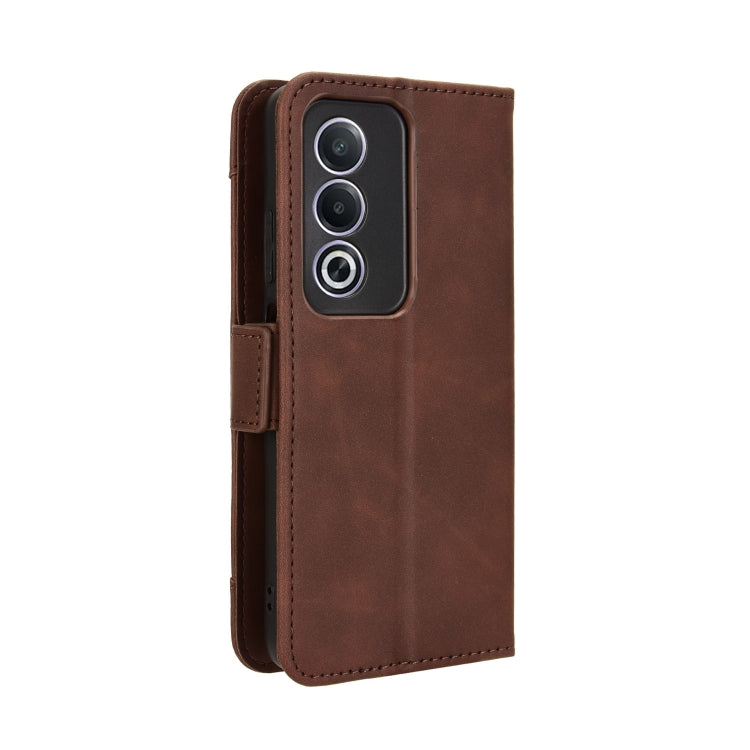 For OPPO A3 Pro 5G Global Skin Feel Calf Texture Card Slots Leather Phone Case