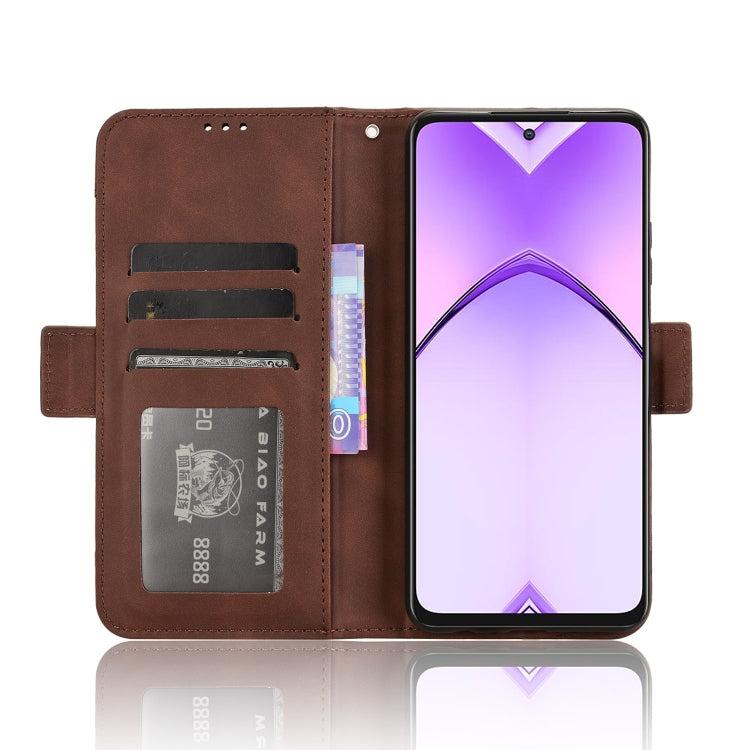 For OPPO A3 Pro 5G Global Skin Feel Calf Texture Card Slots Leather Phone Case