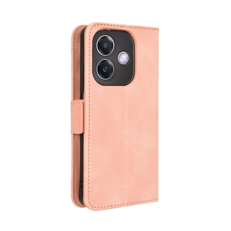 For OPPO A3x 5G India Skin Feel Calf Texture Card Slots Leather Phone Case