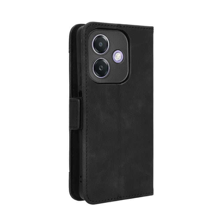 For OPPO A3x 5G India Skin Feel Calf Texture Card Slots Leather Phone Case