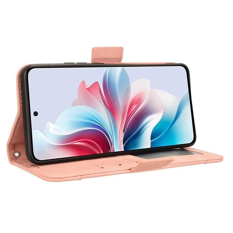 For OPPO Reno11 PJH110 Skin Feel Calf Texture Card Slots Leather Phone Case