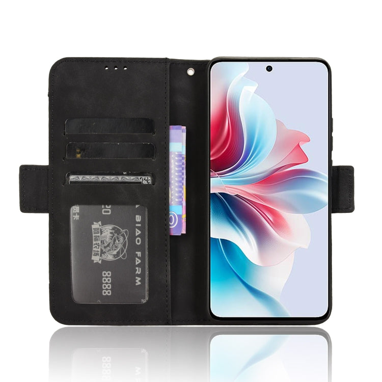 For OPPO Reno11 PJH110 Skin Feel Calf Texture Card Slots Leather Phone Case