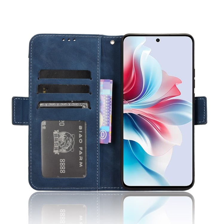 For OPPO Reno11 PJH110 Skin Feel Calf Texture Card Slots Leather Phone Case
