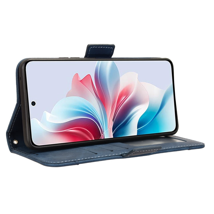For OPPO Reno11 PJH110 Skin Feel Calf Texture Card Slots Leather Phone Case