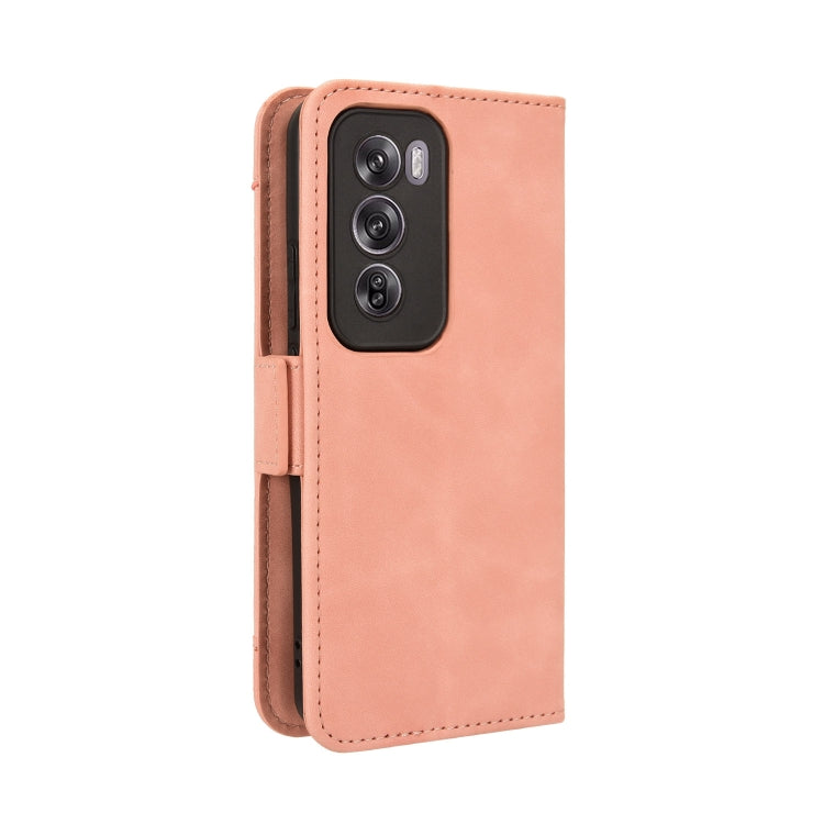 For OPPO Reno12 5G Global Skin Feel Calf Texture Card Slots Leather Phone Case
