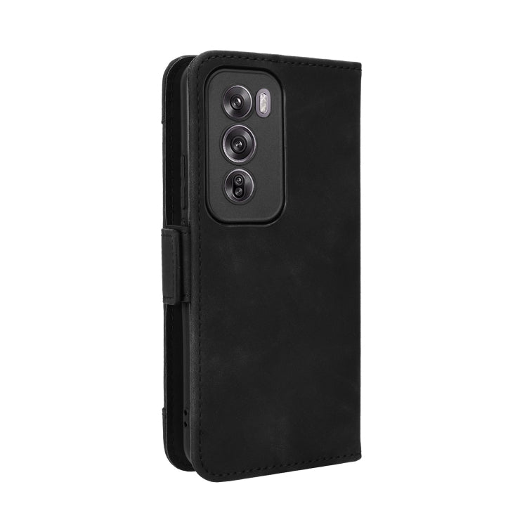 For OPPO Reno12 5G Global Skin Feel Calf Texture Card Slots Leather Phone Case