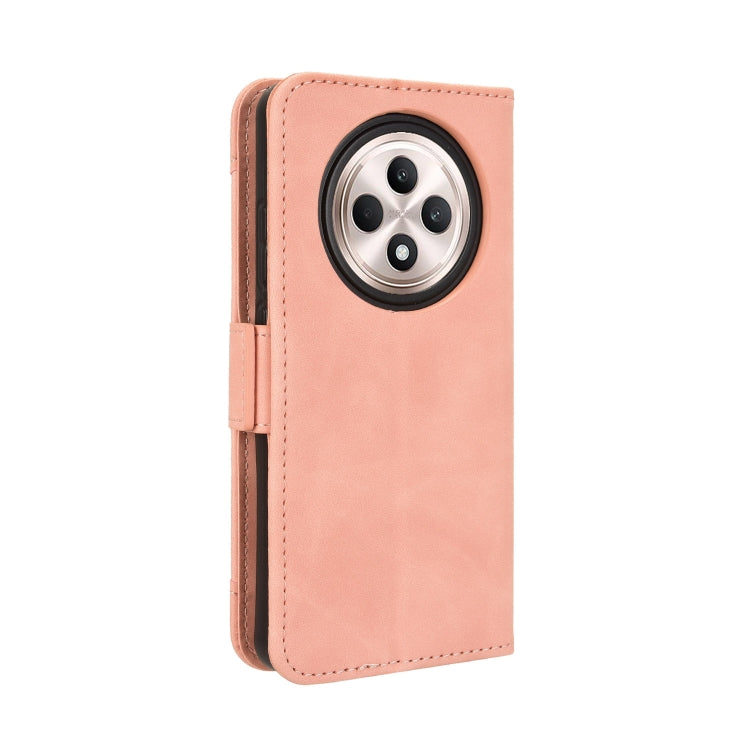 For OPPO Reno12 F 5G Skin Feel Calf Texture Card Slots Leather Phone Case