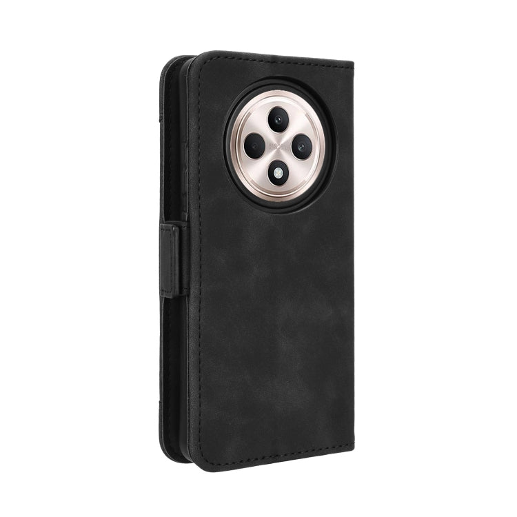 For OPPO Reno12 F 5G Skin Feel Calf Texture Card Slots Leather Phone Case
