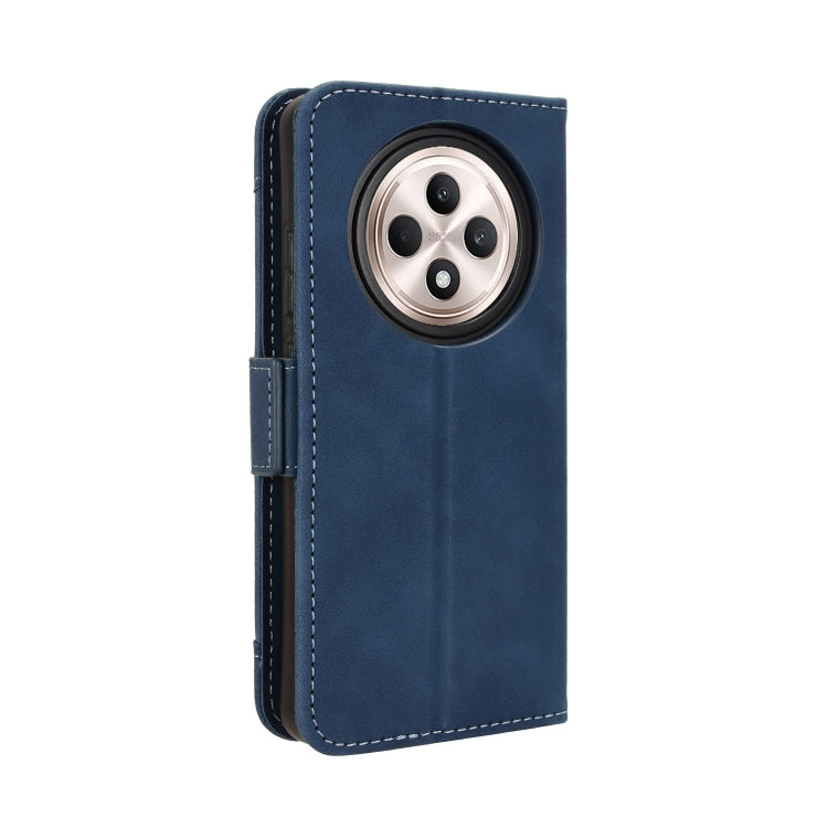 For OPPO Reno12 F 5G Skin Feel Calf Texture Card Slots Leather Phone Case