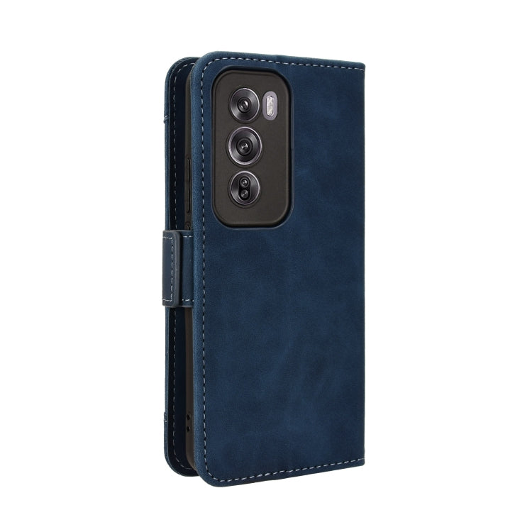 For OPPO Reno12 Pro 5G Global Skin Feel Calf Texture Card Slots Leather Phone Case