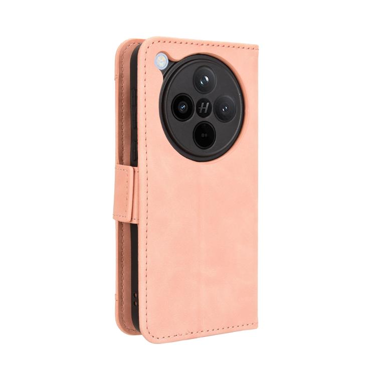 For OPPO Find X8 Skin Feel Calf Texture Card Slots Leather Phone Case