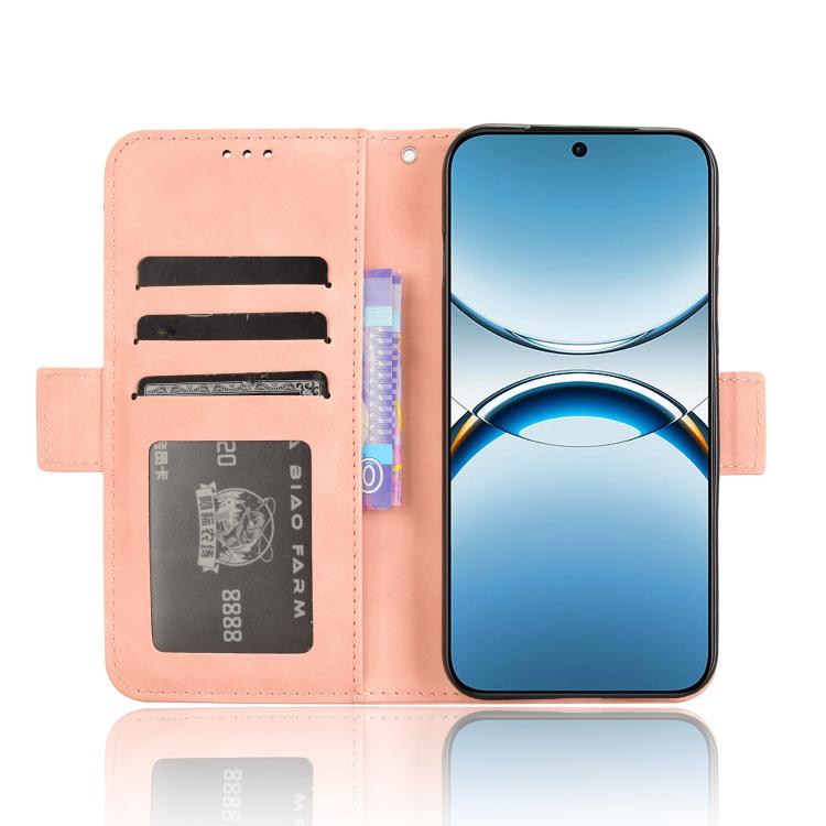 For OPPO Find X8 Skin Feel Calf Texture Card Slots Leather Phone Case
