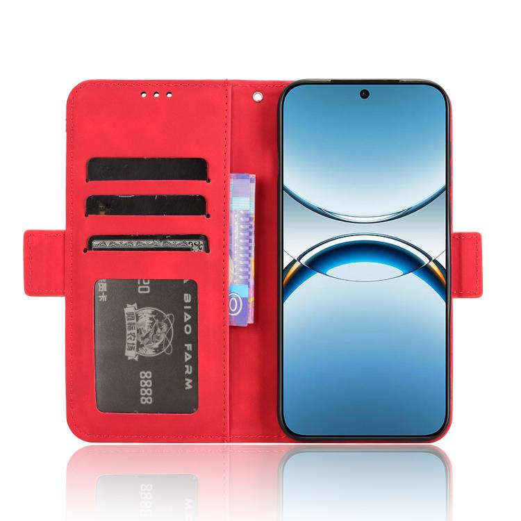 For OPPO Find X8 Skin Feel Calf Texture Card Slots Leather Phone Case