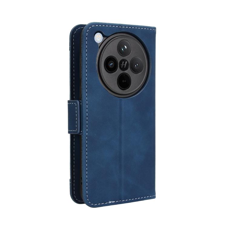 For OPPO Find X8 Skin Feel Calf Texture Card Slots Leather Phone Case