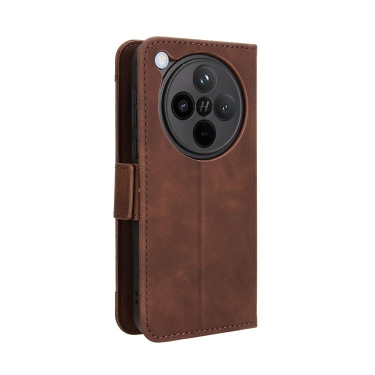 For OPPO Find X8 Skin Feel Calf Texture Card Slots Leather Phone Case