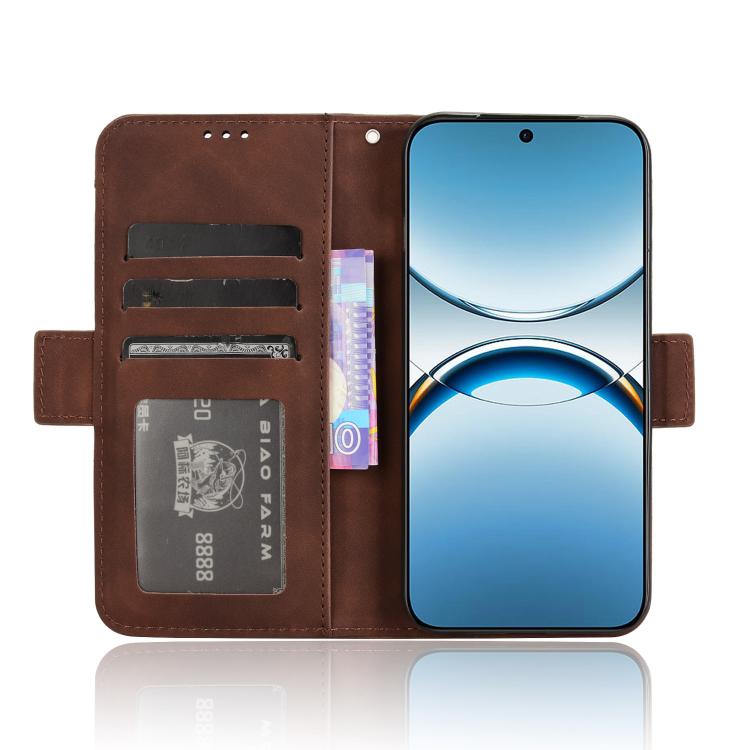 For OPPO Find X8 Skin Feel Calf Texture Card Slots Leather Phone Case