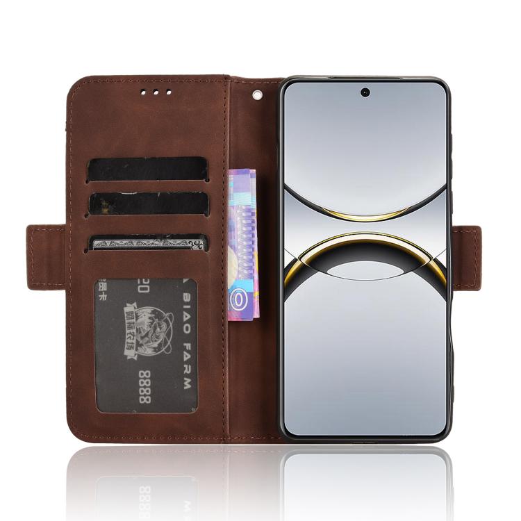 For OPPO Find X8 Pro Skin Feel Calf Texture Card Slots Leather Phone Case