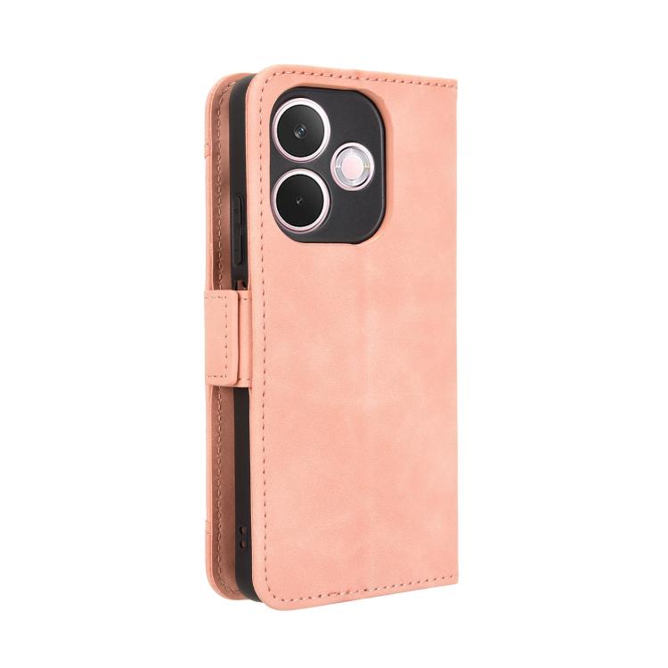 For OPPO A5 Pro Global Skin Feel Calf Texture Card Slots Leather Phone Case