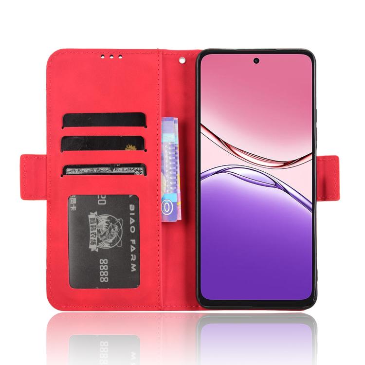 For OPPO A5 Pro Global Skin Feel Calf Texture Card Slots Leather Phone Case