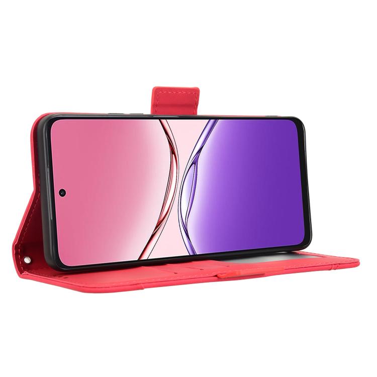 For OPPO A5 Pro Global Skin Feel Calf Texture Card Slots Leather Phone Case