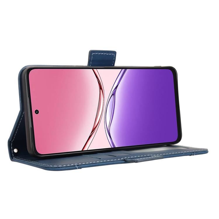 For OPPO A5 Pro Global Skin Feel Calf Texture Card Slots Leather Phone Case