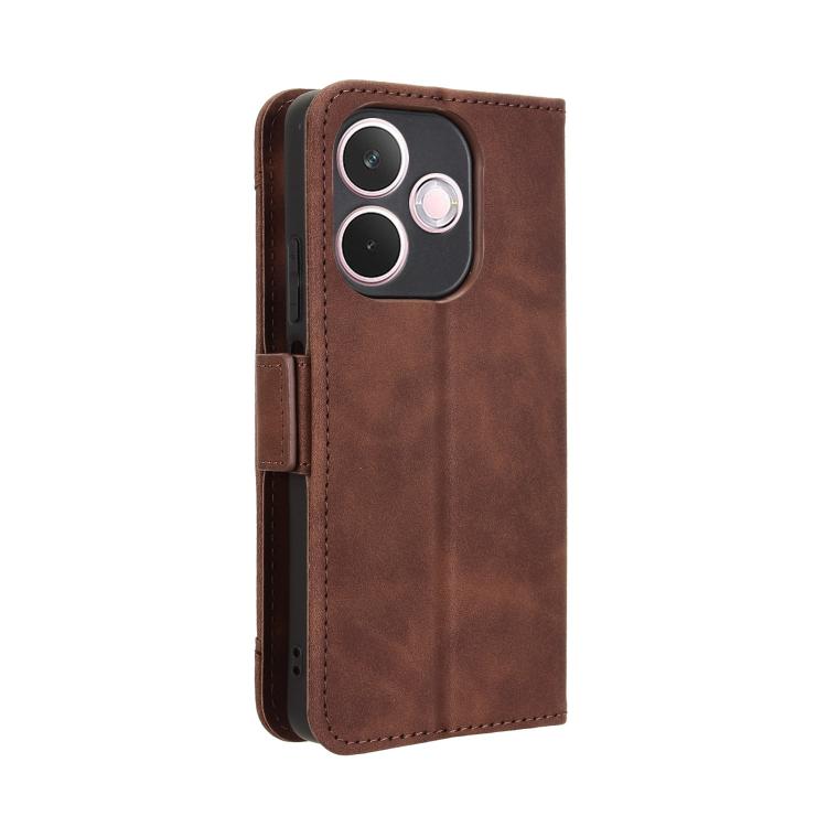 For OPPO A5 Pro Global Skin Feel Calf Texture Card Slots Leather Phone Case