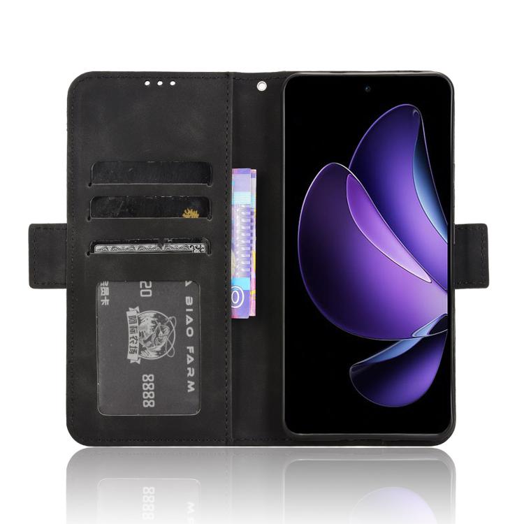 For OPPO Reno13 F 4G / 5G Skin Feel Calf Texture Card Slots Leather Phone Case