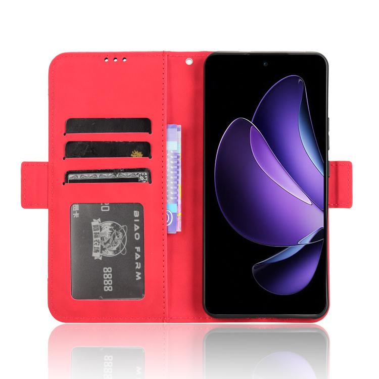 For OPPO Reno13 F 4G / 5G Skin Feel Calf Texture Card Slots Leather Phone Case